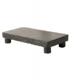 CUTTING BOARD B MARBLE BLACK